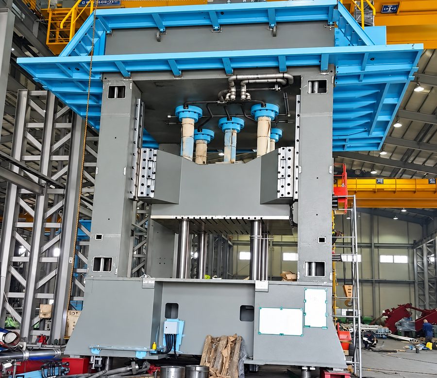 Hydraulic cylinder for 1200T press (1)