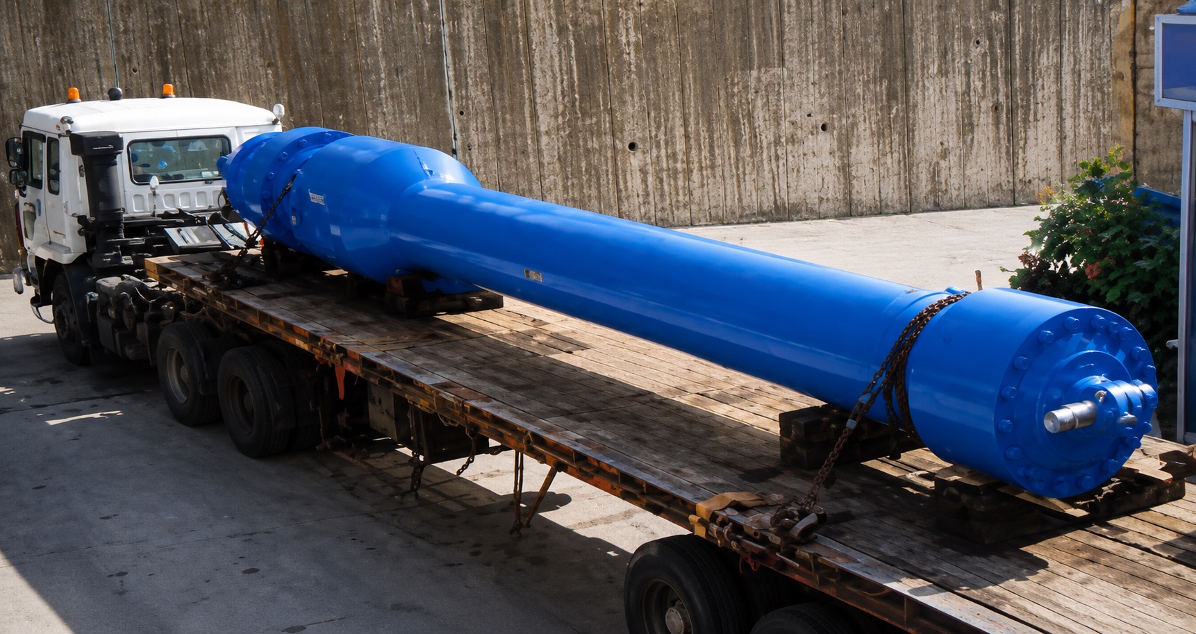 Synchronous Controlled Extra Large Hydraulic Cylinder for Dam Gate Positioning